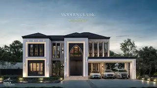 Modern Neo-Gothic house | Embrace elegance with a modern twist by Racho.ti