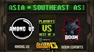 Among Us vs BOOM Game 2 - Monster Energy Dota Summit 13 Online SEA: Losers' Finals