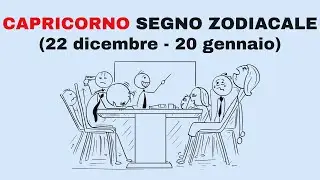Caratteristiche del CAPRICORNO segno zodiacale // ASTROLOGIA