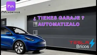 ¡Automatiza tu garaje con HOMYHUB y descubre la integración con Tesla!