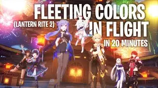 Genshin Impact Fleeting Colors in Flight (Full Story), Lantern Rite 2 All Cutscenes Full Movie