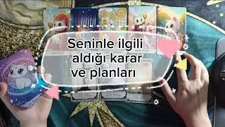 Sana dair hangi kararları aldı ya da planları var mı? #tarot #tarotfalı #tarotreading 