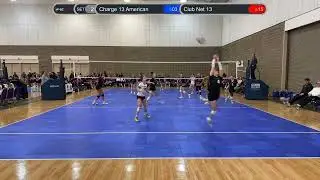Charge 13 American vs Club Net 13, 2026-02-01, Day 2, Match 6, 2nd Set