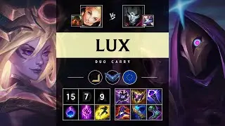 Lux Carry vs Jhin: Unstoppable - EUW Diamond Patch 14.24