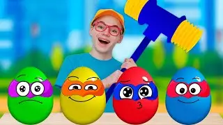 Superheroes Surprise Egg Song | Nursery Rhymes Songs for Kids