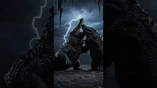 Ancient Showdown: Giant Crocodile vs crocodiles #battle #epic #crocodile #king #hewanbesar