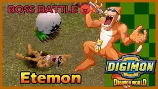 Digimon World HD Remaster Etemon Boss Battle