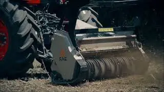 A kis FAE Patrizio bozótirtó traktorokhoz Bite Limiter technológiával