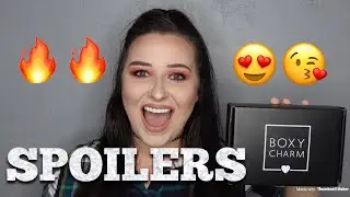 DECEMBER BOXYCHARM SPOILERS | BOXYLUXE | NOVEMBER UNBOXING AND TRY ON | MAKEUP FLO