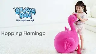 Bouncy Pals Kids Flamingo Hopper Ball