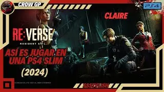 As&iacute; es jugar Resident Evil Re:Verse en una PS4 Slim en 2024 | Gameplay con Claire