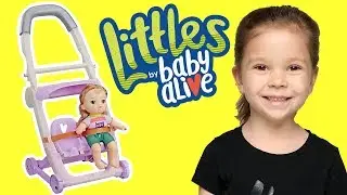 Littles by Baby Alive Carry And Go Squad & Stroller