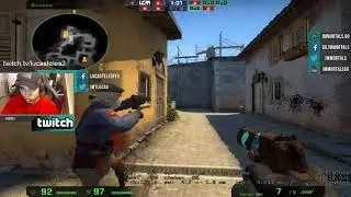 Lucas With His Signature Move QUE OTA (CSGO STREAM HIGHLIGHT)