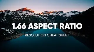 1.66:1 Aspect Ratio Cheat Sheet (European Widescreen)