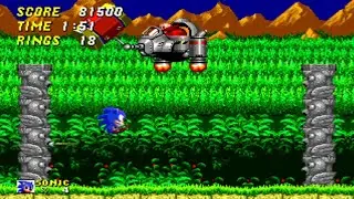 Sonic the Hedgehog 2 (XBLA) - Egg Hammer Boss Fight (Sonic)
