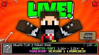 Join My Best Public Token SMP Minecraft 1.21 | Cracked 24/7 Server | Java + PE | Free To Join 🎮