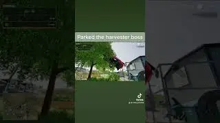 Well tbh he did say &ldquo;park in near the garage.&rdquo; #fs19 #farmlife #farming #farmingsimulator19