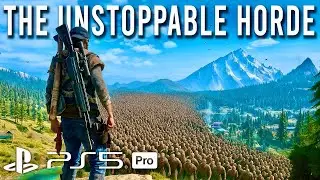 Days Gone Remastered | Fighting The UNSTOPPABLE Horde | PS5 Pro 4K Gameplay | Zombie Survival