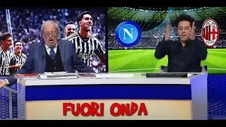 Napoli-Milan 2-2 con Gianluca Vigliotti, Tiziano Crudeli e Matteo Mosconi