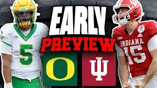 Oregon vs Indiana 2 | Early Peach Bowl Preview | College Football