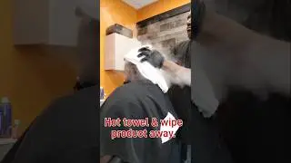 How to do AKN Treatment | Acne Keloidalis Nuchae Treatment steps #barber #akn