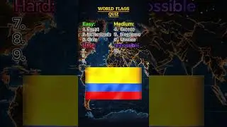 Would You Rather Test Your Flag Knowledge? Guess These World Flags! #quizquest #quiz #flag #guess