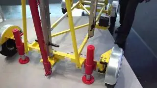 NIJL Aircraft Docking: High Speed (HS) mobile maintenance stair