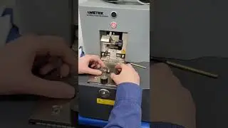 Material Identification on an Optical Emission Spectrometer #shorts #engineering #manufacturing