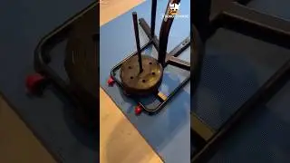 20 kg Weight Plate - Concrete Composite Barbell Plate - Home Gym Strength Training - Viking Choice