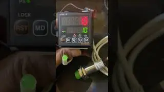 شرح توصيل عدّاد Autonics Counter CT6S-1P4 في دوائر التحكم الصناعية