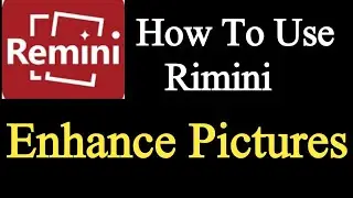 How To Clear Your Photos || How To Use Rimini Photo Enhancer App || Tech Larner