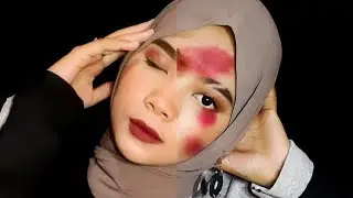 Lathi challenge makeup