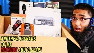 Another Upgrade to My YouTube Audio Gear Bought Zoom F4, DR 22WL, Sony ECM CS3D from Amazon! [4K]