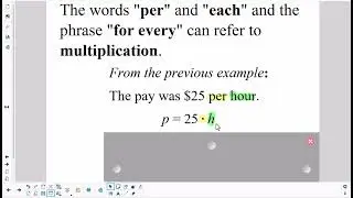 Proportional Relationships -  Unit Rates to Graphs and to Equations