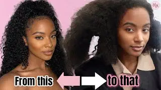 I WILL NEVER GET TAPE-IN’s EVER AGAIN, THIS WAS THE WORST PAIN | NADIRAH ALI
