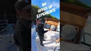 I check OfferUp before replacing boat gear 🔊 #fishing #backcountryfishing #boating #fishingusa