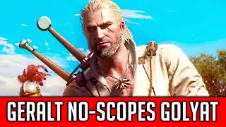 Witcher 3: How to One-Shot Golyat (Without Aiming Your Crossbow). And Get Your Achievement Easily.