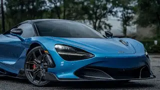 2020 McLaren 720S Spider Start Up, Front end lifter, and top operation.