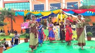 Thiththimi thee a folk dance  Viral dance by IVL school  Original Audio  Traditional da