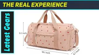 LOIDOU Dance Bag for Girls: Brilliant Kids Duffle for Every Activity!