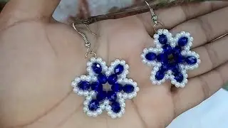 Easy Earring Making At Home || #jewelleryandcreativity