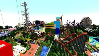 10 GREAT ROLLER COASTER  for MINECRAFT ! 😍