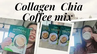 FINALLY I'VE  GOT  COLLAGEN CHIA COFFEE MIX  // UNBOXING // OUR 1ST TRY // YUMMY &HEALTHY 😋 