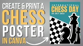 Create A Print A Chess Poster Video Tutorial