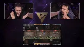 Artifact Gameplay SirActionSlacks vs Former Dota Dev PAX West 2018
