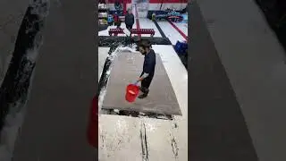 Heavy Soil Lifted in Minutes &ndash; Professional Rug Wash Sped Up #Satisfying