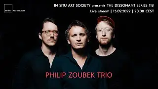 Live stream: Philip Zoubek Trio (Philip Zoubek / David Helm / Dominik Mahnig) &ndash; Bonn, 15.09.2022