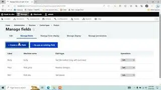 Drupal 10 Create Reference Content Type Field