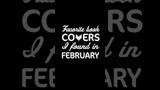 Fav book covers - February📚 #bookcoverdesign