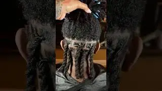 My first retwist!! Leave me some tips locticians. #locs #tutorial #shorts #explore